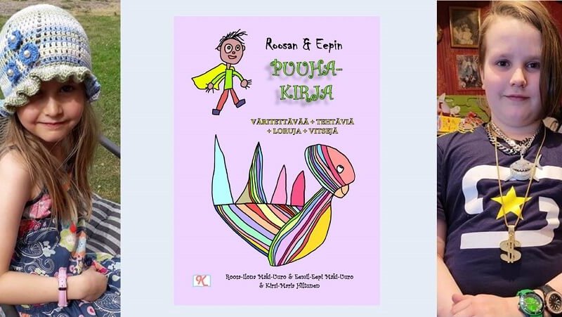 Lasten lorukirja: Roosan & Eepin puuhakirja