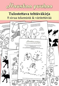 Hauskoja tehtäviä ja värityskuvia lapselle! hauskoja tehtäviä