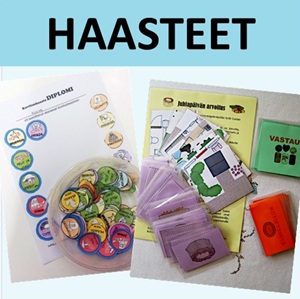 Haasta itsesi piirtämään, kirjoittamaan ja ratkomaan mysteerejä! haasteet