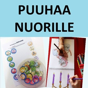 Nuorille haasteita ja värittämistä! puuhaa nuorille